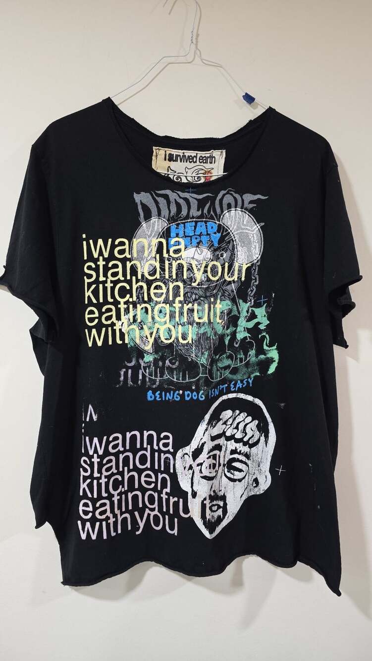I Survived Earth 'I Wanna Stand In Your Kitchen' Graphic T-Shirt